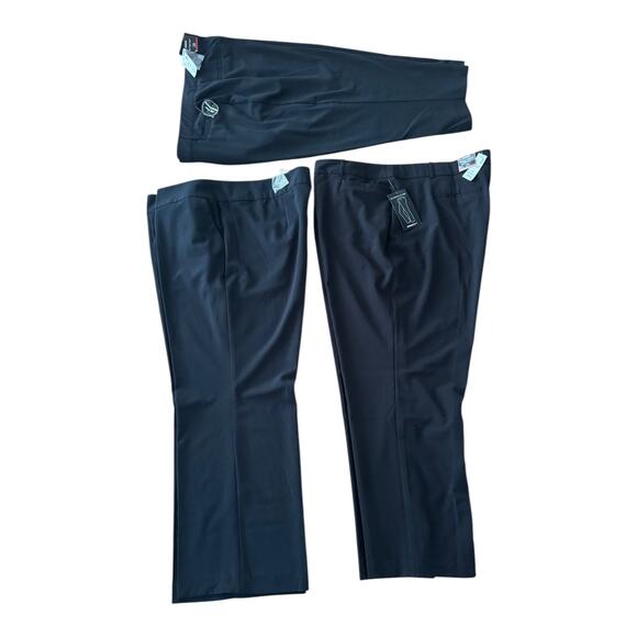 NWT Avenue black 3 pairs of pants one crop size 28 - Picture 13 of 13
